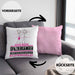 Spaziergänger Geschenk Kissen mit Füllung 40x40 Ich Bin Spaziergänger Aber Sag Doch Einfach Superheld Lustige Geschenkdiee für Spaziergänger (Grau) Rosa Trendation