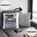 Meeresbiologe Geschenk Kissen mit Füllung 40x40 Lustige Geschenkidee für Meeresbiologe Geburtstag Niemand Ist Perfekt Aber Als Meeresbiologe Ist Man Nah Dran (Grau) Grau Trendation