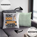 Tierheilpraktiker Geschenk Lustiger Spruch für Tierheilpraktiker Geschenkidee Bester Tierheilpraktiker Der WeltKissen mit Füllung 40x40 (Grau) Grün Trendation