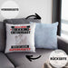 Trekking-Enthusiast Kissen mit Füllung 40x40 Geschenk für Trekking-Enthusiast Geburtstag Lustiger Spruch Was Ist Deine Superkraft (Grau) Blau Trendation