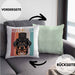 Rottweiler Besitzer Kissen mit Füllung 40x40 Geschenk Lustiger Spruch Geschenkidee Retro Vinatge Rottweiler (Grau) Grün Trendation