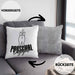 Katzen Kissen mit Füllung 40x40 Pauschal Dagegen Katze Katzenliebhaber Kater Geschenk Miau Katzenbesitzerin Geschenkidee Humor (Grau) Grau Trendation