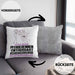 Pferderennen-Enthusiast Geschenk Kissen mit Füllung 40x40 Ich Bin Pferderennen-Enthusiast Aber Sag Doch Einfach Superheld Lustige Geschenkdiee für Pferderennen-Enthusiast (Grau) Grau Trendation