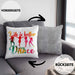 Tanzen Kissen mit Füllung 40x40 Geschenk für Tänzerin Life Is Better When You Dance (Grau) Grau Trendation