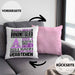 Bandmitglied Geschenk Kissen mit Füllung 40x40 Geschenkidee für Bandmitglied Geburtstag Lustig Ich Bin Bandmitglied Ich Kann Es Dir Erklären Aber Nicht Für Dich Verstehen (Grau) Rosa Trendation