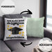 Bachelor Geschenk Abschluss Kissen mit Füllung 40x40 Spruch Master Abitur Abi Graduation Bestanden Prüfung (Grau) Grün Trendation