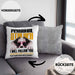 Border Collies Besitzerin Kissen mit Füllung 40x40 Geschenk Lustiger Spruch Geschenkidee Personal Stalker (Grau) Grau Trendation