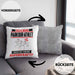 Parkour-Athlet Kissen mit Füllung 40x40 Geschenk für Parkour-Athlet Geburtstag Lustiger Spruch Was Ist Deine Superkraft (Grau) Grau Trendation
