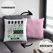 Musikerin Geschenk Kissen mit Füllung 40x40 Lustig Geschenkidee für Musikerin Geburtstag So Sieht Eine Richtig Coole Musikerin Aus Frauen Spruch (Grau) Rosa Trendation