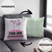 Zoologe Geschenk Kissen mit Füllung 40x40 Ich Bin Zoologe Aber Sag Doch Einfach Superheld Lustige Geschenkdiee für Zoologe (Grau) Grün Trendation