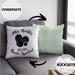 Boule Kissen mit Füllung 40x40 Geschenk Boule-Spieler Geschenkidee Spruch Mir Reichts Ich Geh Boule Spielen (Grau) Grün Trendation