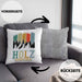 Holz Versteher Kissen mit Füllung 40x40 Geschenk Holzarbeiter Geschenkidee Waldarbeiter Schreiner (Grau) Grau Trendation