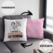 Astronom Geschenk Kissen mit Füllung 40x40 So Gut Kann Nur Ein Astronom Aussehen Geschenkidee (Grau) Rosa Trendation