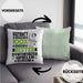 Synthesizer-Spieler Geschenk Lustiger Spruch für Synthesizer-Spieler Geschenkidee Bester Synthesizer-Spieler Der WeltKissen mit Füllung 40x40 (Grau) Grün Trendation