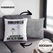 Hundesportler Kissen mit Füllung 40x40 Geschenk für Hundesportler Der Mann Der Alles Kann Geschenkidee zum Geburtstag (Grau) Grau Trendation