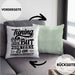 Tuning Is Not A Crime But Sometimes It's An Ordnungswidirigkeit Kissen mit Füllung 40x40 Geschenk Drifter Tuning Geschenkidee (Grau) Grün Trendation