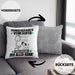 Hundebedarfsverkäufer Kissen mit Füllung 40x40 Geschenk für Hundebedarfsverkäufer Der Mann Der Alles Kann Geschenkidee zum Geburtstag (Grau) Grau Trendation