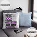 Zipliner Geschenk Lustiger Spruch für Zipliner Geschenkidee Bester Zipliner Der WeltKissen mit Füllung 40x40 (Grau) Blau Trendation