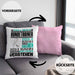 Hundetrainer Geschenk Kaffee-Kissen mit Füllung 40x40 Geschenkidee für Hundetrainer Ich Bin Hundetrainer Ich Kann Es Dir Erklären Jedoch Nicht Für Dich Verstehen Spruch Lustig (Grau) Rosa Trendation