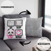 Eat Sleep K-Pop Kissen mit Füllung 40x40 Geschenk Koreanische Musik Kpop Geschenkidee Spruch (Grau) Grau Trendation