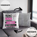 Stiefcousin Geschenk Lustiger Spruch für Stiefcousin Geschenkidee Bester Stiefcousin Der WeltKissen mit Füllung 40x40 (Grau) Grau Trendation