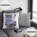 RhythmischeGymnastin Geschenk Lustiger Spruch für RhythmischeGymnastin Geschenkidee Bester RhythmischeGymnastin Der WeltKissen mit Füllung 40x40 (Grau) Grau Trendation