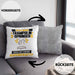 Trampolinspringer Kissen mit Füllung 40x40 Geschenk für Trampolinspringer Geburtstag Lustiger Spruch Was Ist Deine Superkraft (Grau) Grau Trendation