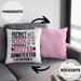 Songtexter Geschenk Lustiger Spruch für Songtexter Geschenkidee Bester Songtexter Der WeltKissen mit Füllung 40x40 (Grau) Rosa Trendation
