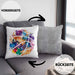 Basketball Kissen mit Füllung 40x40 Geschenk für Basketballspieler Basketball Trainer Coach (Grau) Grau Trendation