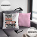 Parkour-Trainer Geschenk Lustiger Spruch für Parkour-Trainer Geschenkidee Bester Parkour-Trainer Der WeltKissen mit Füllung 40x40 (Grau) Rosa Trendation
