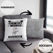 Country-Musiker Kissen mit Füllung 40x40 Geschenk für Country-Musiker Geburtstag Lustiger Spruch Was Ist Deine Superkraft (Grau) Grau Trendation