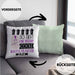 Marathonläuferin Geschenk Kissen mit Füllung 40x40 Lustig Geschenkidee für Marathonläuferin Geburtstag So Sieht Eine Richtig Coole Marathonläuferin Aus Frauen Spruch (Grau) Grün Trendation