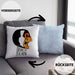 Kissen mit Füllung 40x40 mit Katzenmotiv - Erkenne die Zeichen Geschenk Spruch Geschenkidee (Grau) Blau Trendation