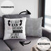 So Sieht Ein Richtig Cooler Zipliner Aus Geschenk Kissen mit Füllung 40x40 Lustiger Spruch Geschenkidee (Grau) Grau Trendation
