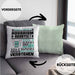 Aquarium-Hobbyist Geschenk Kaffee-Kissen mit Füllung 40x40 Geschenkidee für Aquarium-Hobbyist Ich Bin Aquarium-Hobbyist Ich Kann Es Dir Erklären Jedoch Nicht Für Dich Verstehen Spruch Lustig (Grau) Grün Trendation