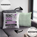 Großcousin Geschenk Lustiger Spruch für Großcousin Geschenkidee Bester Großcousin Der WeltKissen mit Füllung 40x40 (Grau) Grün Trendation