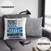 Windsurfer Geschenk Lustiger Spruch für Windsurfer Geschenkidee Bester Windsurfer Der WeltKissen mit Füllung 40x40 (Grau) Grau Trendation