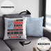 Meeresbiologe Geschenk Kissen mit Füllung 40x40 Lustiger Spruch Erheben Sie Sich Der Meeresbiologe Betritt den Raum (Grau) Blau Trendation