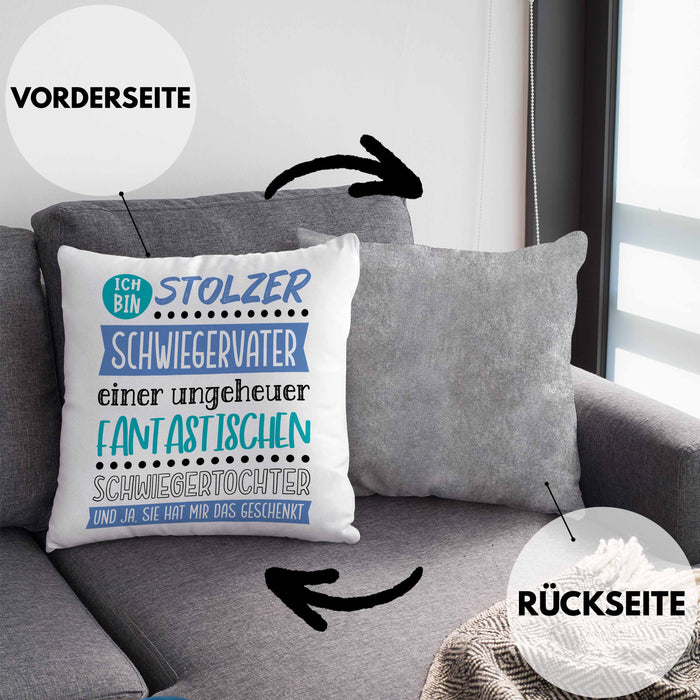 Lustige Schwiegervater Tasse – Geschenkidee Zum Geburtstag, Vatertag Oder Weihnachten (Schwarz)