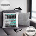 Taucher Geschenk Kaffee-Kissen mit Füllung 40x40 Geschenkidee für Taucher Ich Bin Taucher Ich Kann Es Dir Erklären Jedoch Nicht Für Dich Verstehen Spruch Lustig (Grau) Grau Trendation