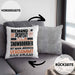 Snowboarder Geschenk Kissen mit Füllung 40x40 Lustige Geschenkidee für Snowboarder Geburtstag Niemand Ist Perfekt Aber Als Snowboarder Ist Man Nah Dran (Grau) Grau Trendation