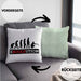 Boule Kissen mit Füllung 40x40 Geschenk Boule-Spieler Geschenkidee Spruch Ebouleution (Grau) Grün Trendation