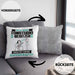 Tonstudio-Besitzer Kissen mit Füllung 40x40 Geschenk für Tonstudio-Besitzer Geburtstag Lustiger Spruch Was Ist Deine Superkraft (Grau) Grau Trendation