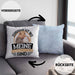 Meerschweinchen Geschenk Kissen mit Füllung 40x40 Spruch Meerschweinchen-Besitzerin Geschenkidee (Grau) Blau Trendation