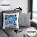Steinmetz Kissen mit Füllung 40x40 Geschenk Spruch Geschenkidee Spruch Niemand Ist toll (Grau) Grau Trendation