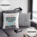 Bäcker Kissen mit Füllung 40x40 mit Spruch Geschenkidee Bäckerin Geschenk Männer Frauen (Grau) Grau Trendation
