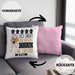 Kosmetikerin Geschenk Kissen mit Füllung 40x40 Lustig Geschenkidee für Kosmetikerin Geburtstag So Sieht Eine Richtig Coole Kosmetikerin Aus Frauen Spruch (Grau) Rosa Trendation