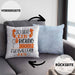 So Sieht Ein Richtig Cooler Fußballfan Aus Geschenk Kissen mit Füllung 40x40 Lustiger Spruch Geschenkidee (Grau) Blau Trendation