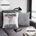 Boxer Geschenk Kissen mit Füllung 40x40 Lustige Geschenkidee Geburtstag für Boxer Ich Bin Dieser Legendäre Boxer Von Dem Alle Geredet Haben (Grau) Grau Trendation