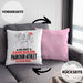 Parkour-Athlet Geschenk Kissen mit Füllung 40x40 So Gut Kann Nur Ein Parkour-Athlet Aussehen Geschenkidee (Grau) Rosa Trendation